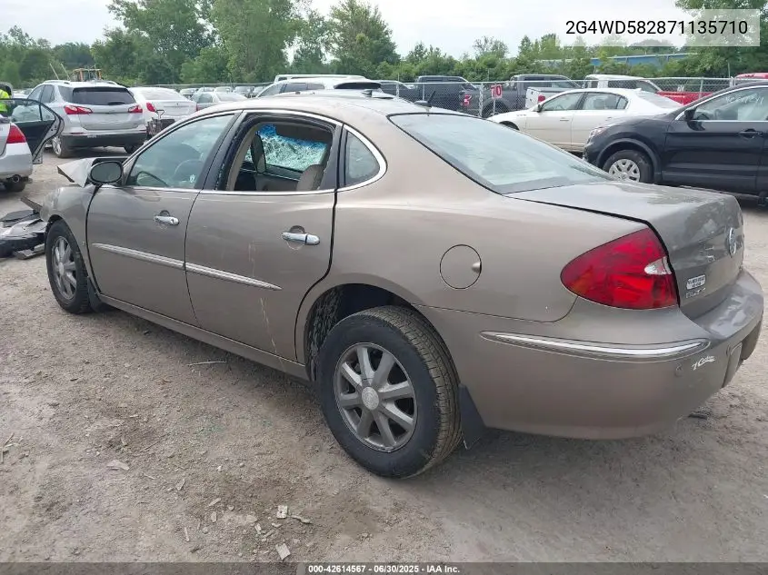 2007 Buick Lacrosse Cxl VIN: 2G4WD582871135710 Lot: 42614567