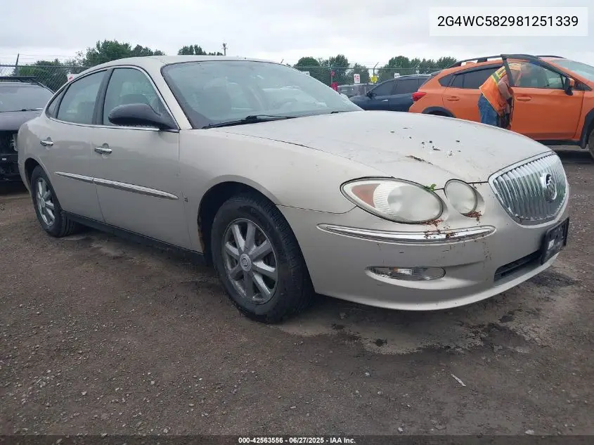 2008 Buick Lacrosse Cx VIN: 2G4WC582981251339 Lot: 42563556