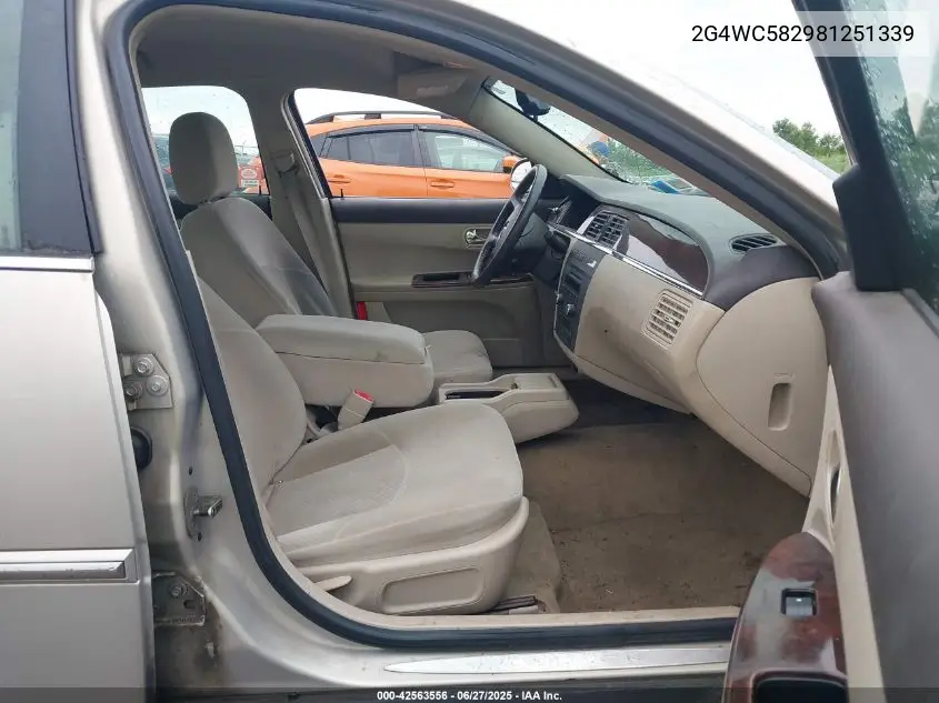 2008 Buick Lacrosse Cx VIN: 2G4WC582981251339 Lot: 42563556
