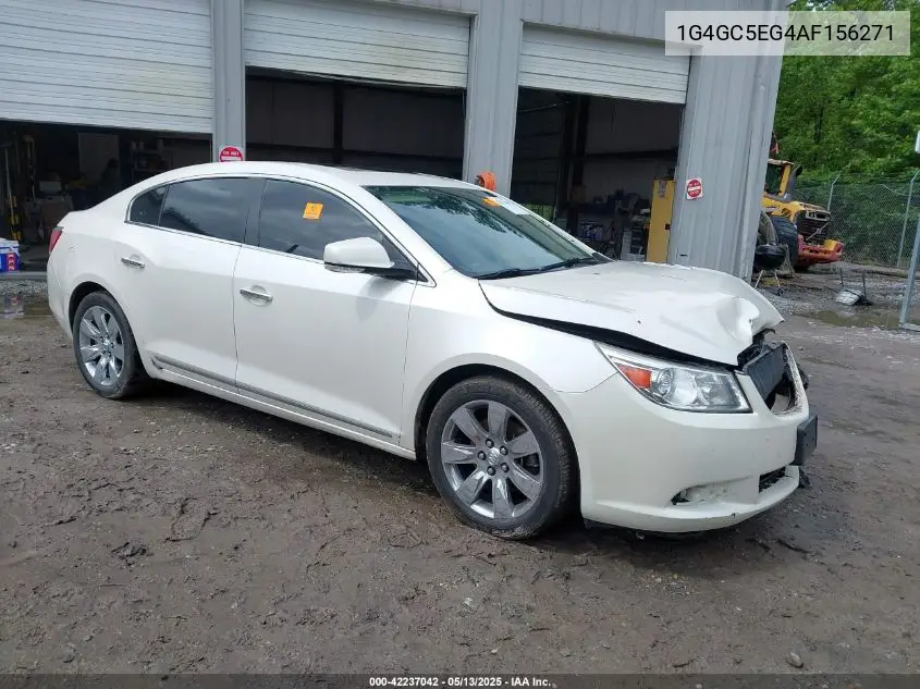 2010 Buick Lacrosse Cxl VIN: 1G4GC5EG4AF156271 Lot: 42237042