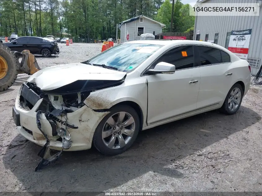 2010 Buick Lacrosse Cxl VIN: 1G4GC5EG4AF156271 Lot: 42237042