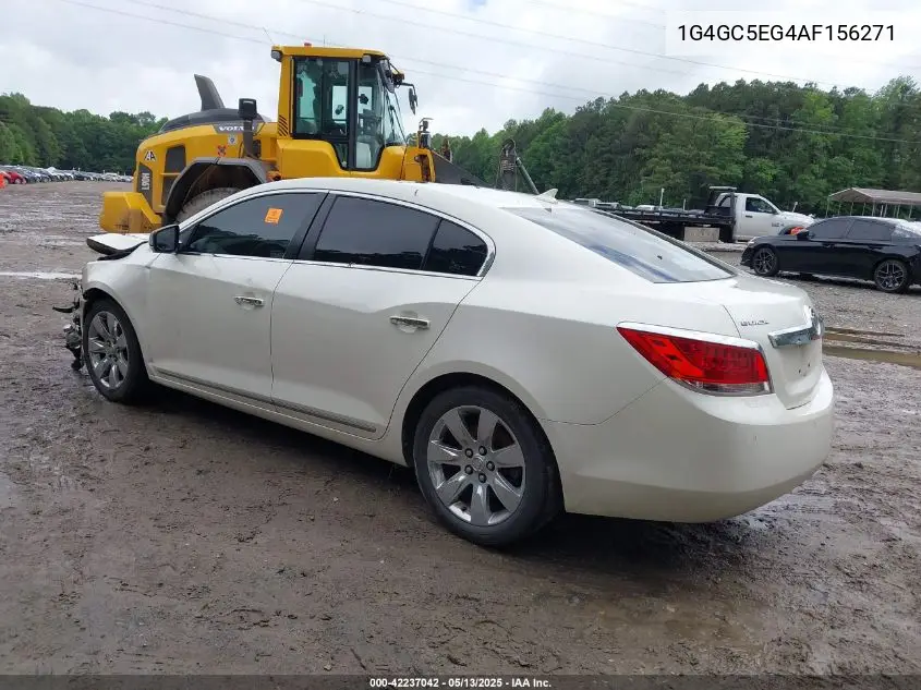 2010 Buick Lacrosse Cxl VIN: 1G4GC5EG4AF156271 Lot: 42237042