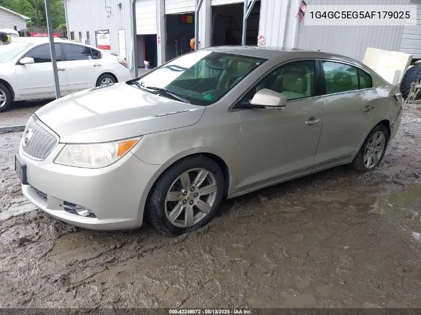 2010 Buick Lacrosse Cxl VIN: 1G4GC5EG5AF179025 Lot: 42246072