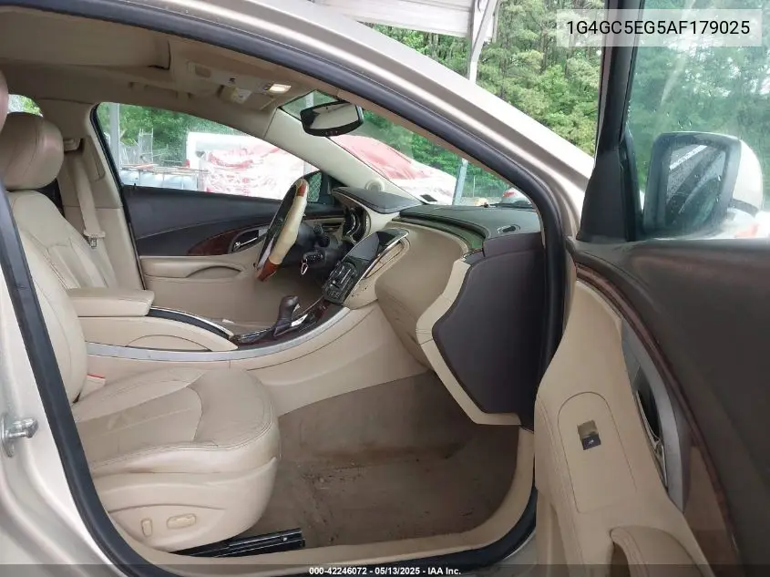 2010 Buick Lacrosse Cxl VIN: 1G4GC5EG5AF179025 Lot: 42246072