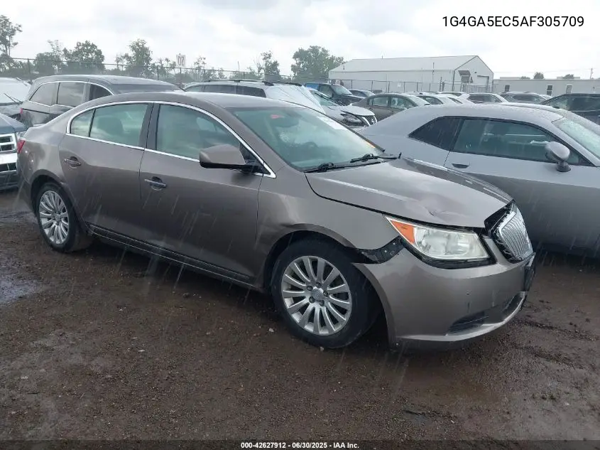2010 Buick Lacrosse Cx 4 Cyl. VIN: 1G4GA5EC5AF305709 Lot: 42627912