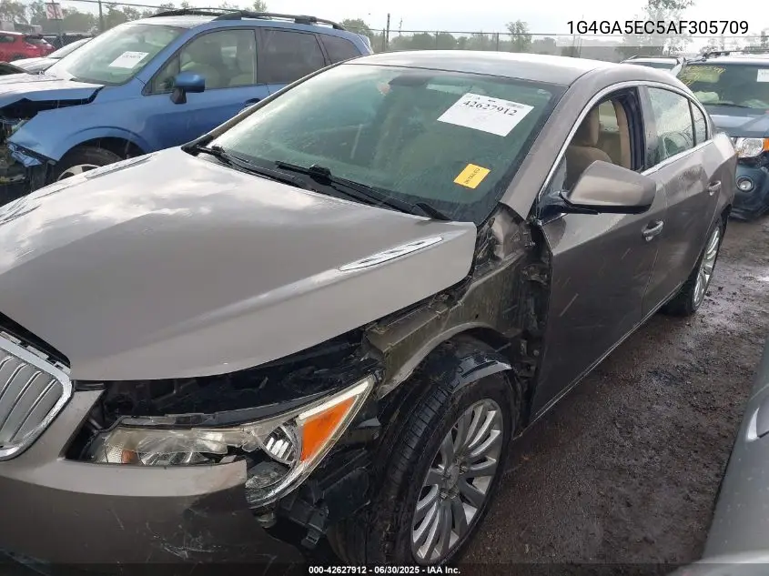 2010 Buick Lacrosse Cx 4 Cyl. VIN: 1G4GA5EC5AF305709 Lot: 42627912