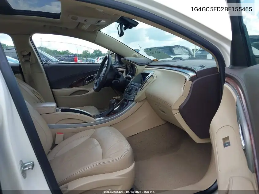 2011 Buick Lacrosse Cxl VIN: 1G4GC5ED2BF155465 Lot: 42241428