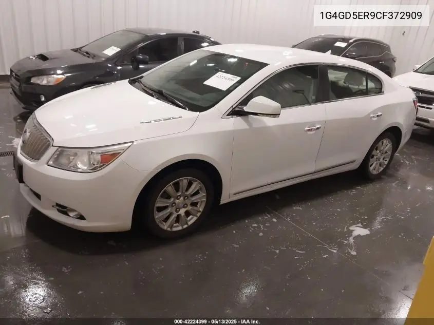 2012 Buick Lacrosse Premium 1 Group VIN: 1G4GD5ER9CF372909 Lot: 42224399