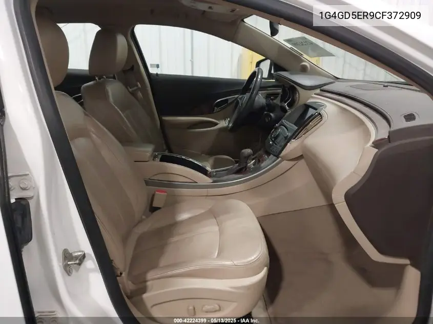 2012 Buick Lacrosse Premium 1 Group VIN: 1G4GD5ER9CF372909 Lot: 42224399
