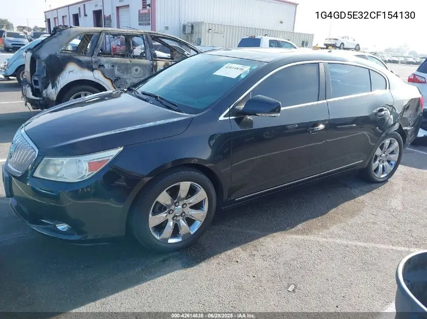2012 Buick Lacrosse Premium 1 Group VIN: 1G4GD5E32CF154130 Lot: 42614838