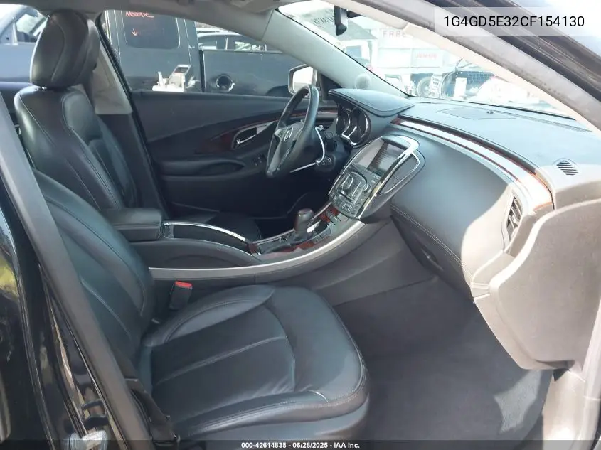 2012 Buick Lacrosse Premium 1 Group VIN: 1G4GD5E32CF154130 Lot: 42614838