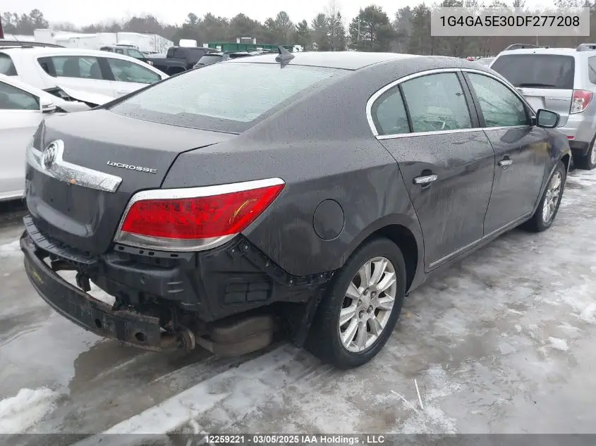 2013 Buick Lacrosse VIN: 1G4GA5E30DF277208 Lot: 12259221