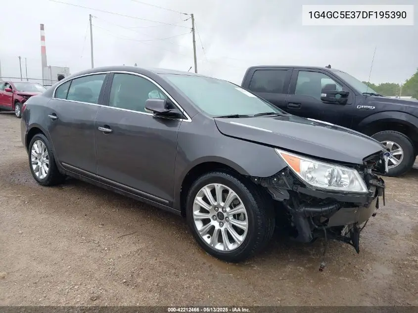 2013 Buick Lacrosse Leather Group VIN: 1G4GC5E37DF195390 Lot: 42212466