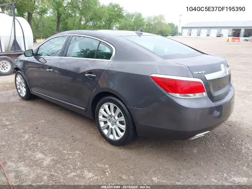 2013 Buick Lacrosse Leather Group VIN: 1G4GC5E37DF195390 Lot: 42212466