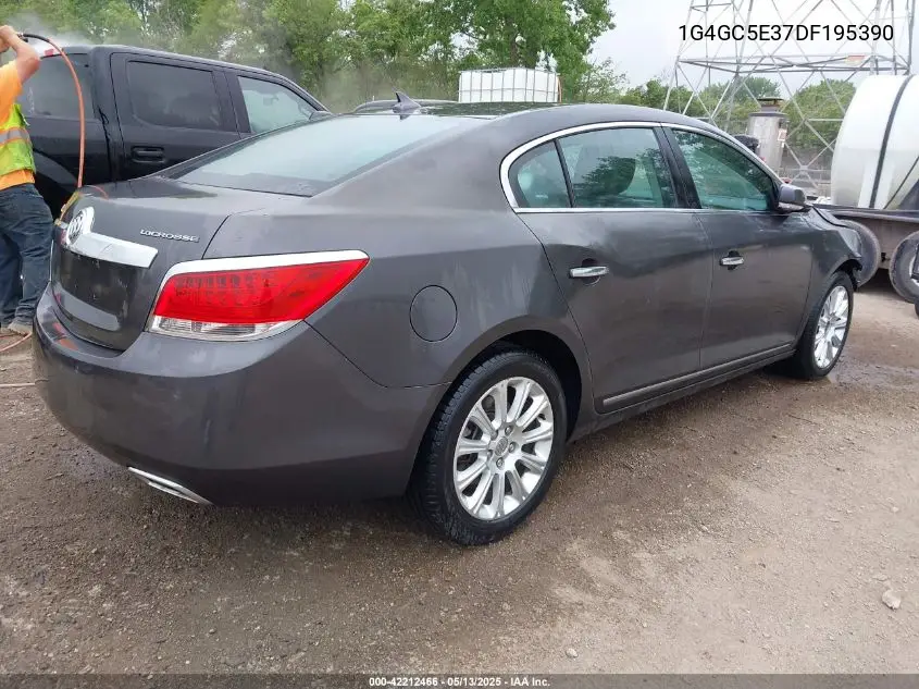 2013 Buick Lacrosse Leather Group VIN: 1G4GC5E37DF195390 Lot: 42212466