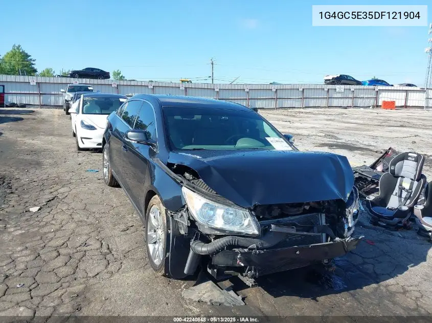 2013 Buick Lacrosse Leather Group VIN: 1G4GC5E35DF121904 Lot: 42240848