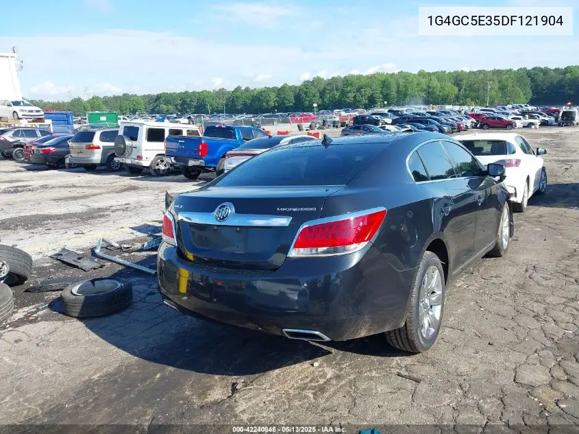 2013 Buick Lacrosse Leather Group VIN: 1G4GC5E35DF121904 Lot: 42240848