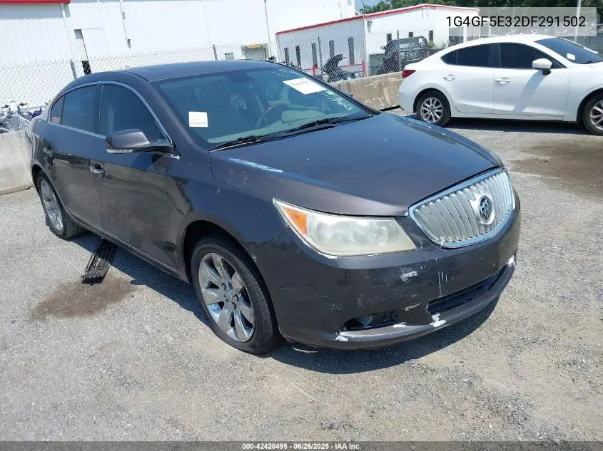 2013 Buick Lacrosse Premium 1 Group VIN: 1G4GF5E32DF291502 Lot: 42428495