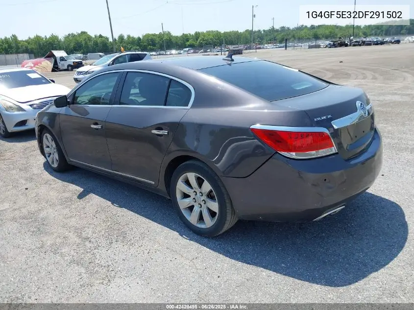 2013 Buick Lacrosse Premium 1 Group VIN: 1G4GF5E32DF291502 Lot: 42428495