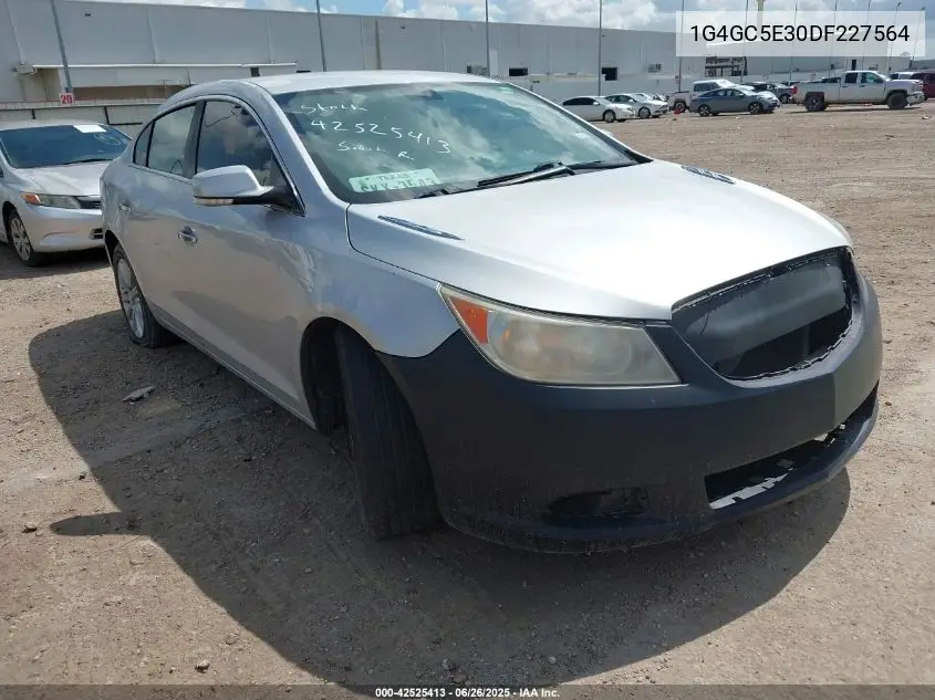 2013 Buick Lacrosse Leather Group VIN: 1G4GC5E30DF227564 Lot: 42525413