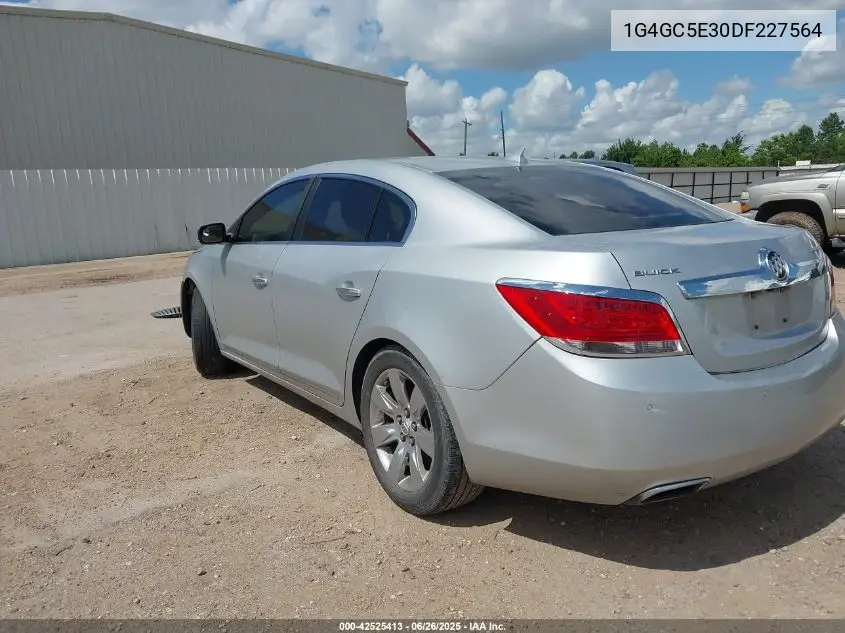 2013 Buick Lacrosse Leather Group VIN: 1G4GC5E30DF227564 Lot: 42525413