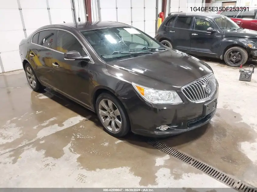 2013 Buick Lacrosse Premium 1 Group VIN: 1G4GF5E35DF253391 Lot: 42596647