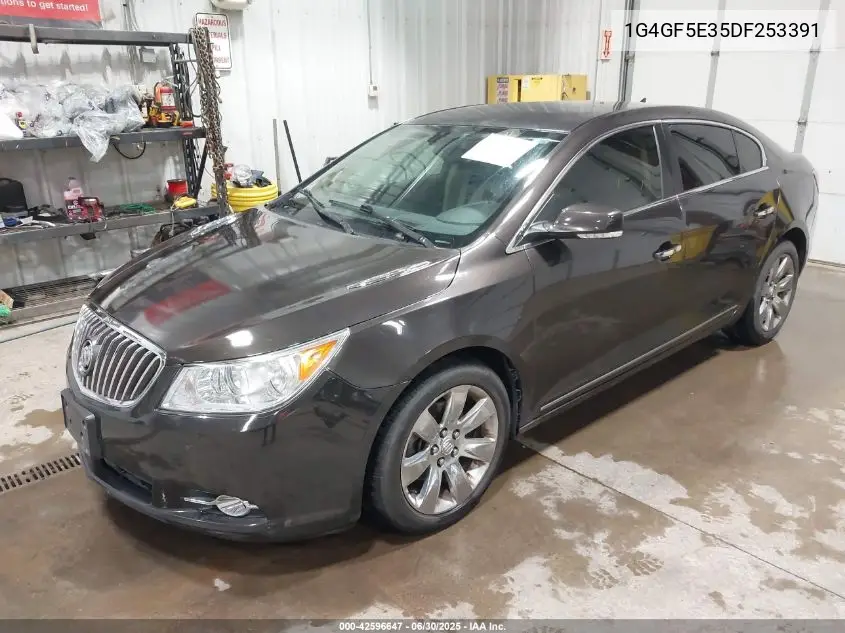 2013 Buick Lacrosse Premium 1 Group VIN: 1G4GF5E35DF253391 Lot: 42596647