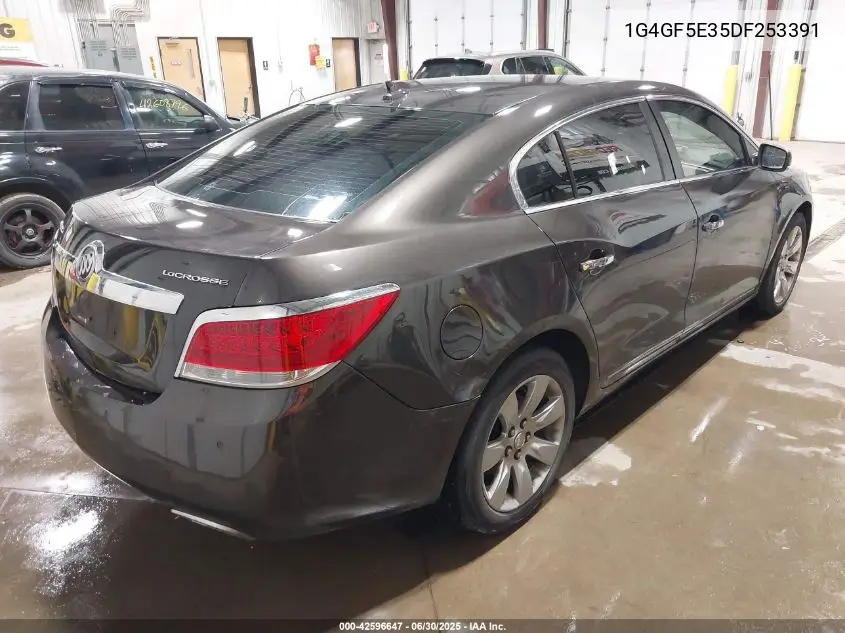 2013 Buick Lacrosse Premium 1 Group VIN: 1G4GF5E35DF253391 Lot: 42596647