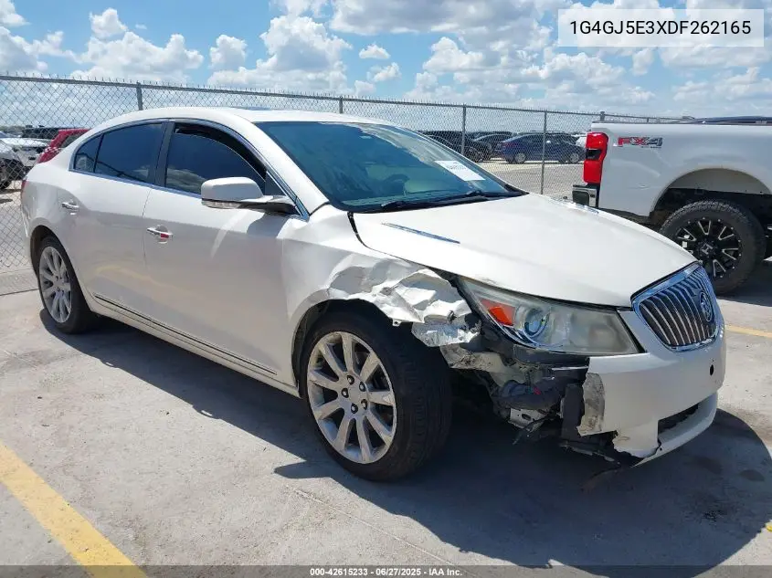 2013 Buick Lacrosse Touring Group VIN: 1G4GJ5E3XDF262165 Lot: 42615233