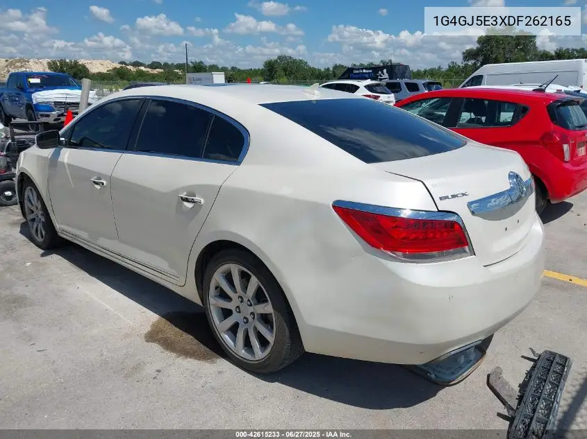 2013 Buick Lacrosse Touring Group VIN: 1G4GJ5E3XDF262165 Lot: 42615233
