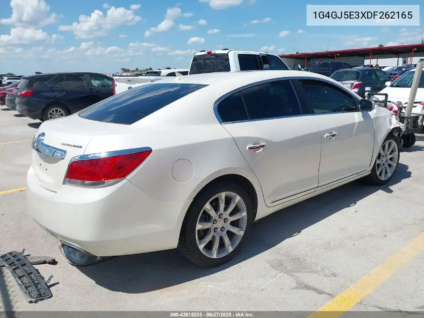 2013 Buick Lacrosse Touring Group VIN: 1G4GJ5E3XDF262165 Lot: 42615233