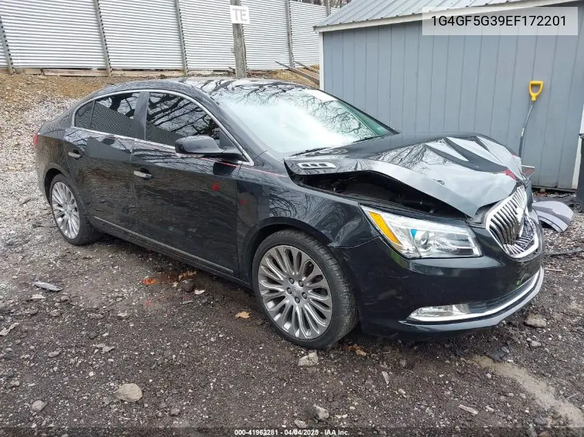 2014 Buick Lacrosse Premium Ii Group VIN: 1G4GF5G39EF172201 Lot: 41963281