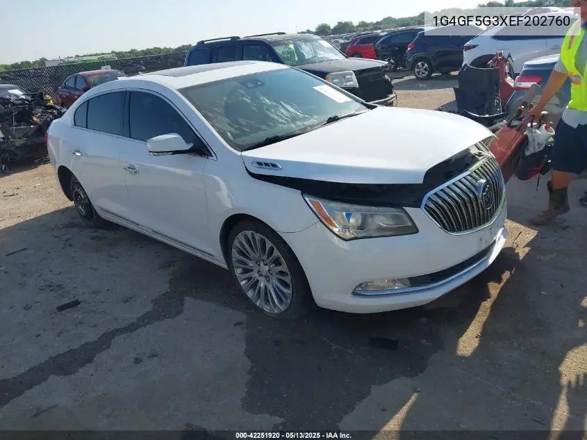 2014 Buick Lacrosse Premium Ii Group VIN: 1G4GF5G3XEF202760 Lot: 42251920