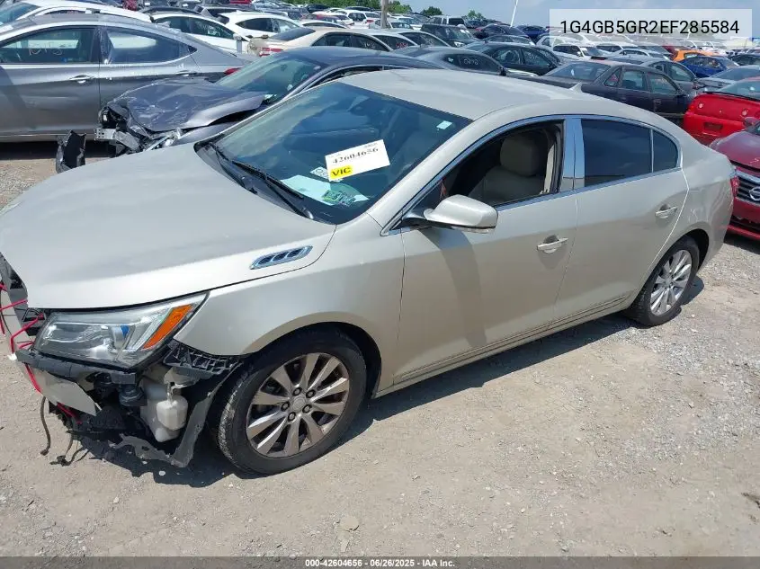 2014 Buick Lacrosse Leather Group VIN: 1G4GB5GR2EF285584 Lot: 42604656