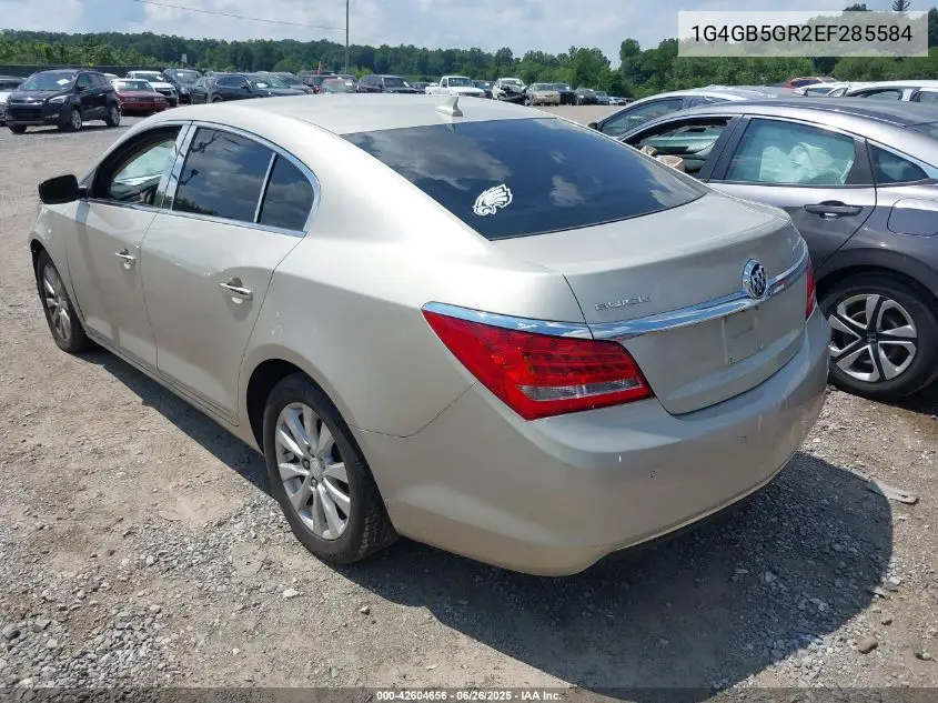 2014 Buick Lacrosse Leather Group VIN: 1G4GB5GR2EF285584 Lot: 42604656
