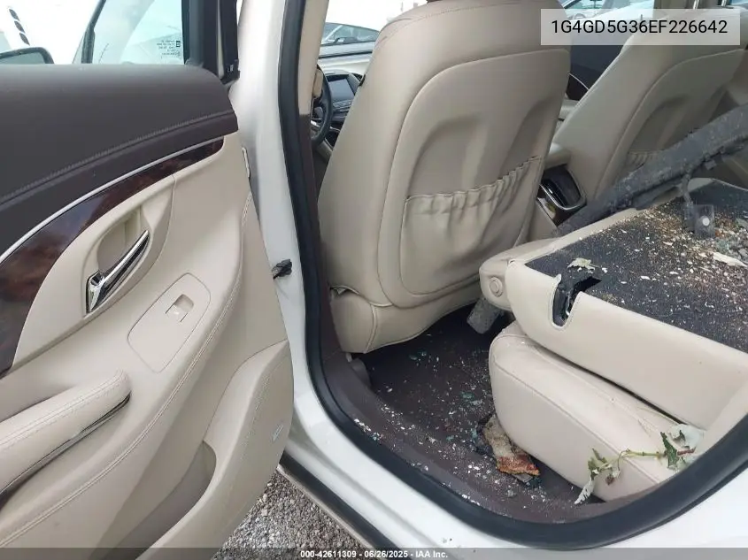 2014 Buick Lacrosse Premium I Group VIN: 1G4GD5G36EF226642 Lot: 42611309