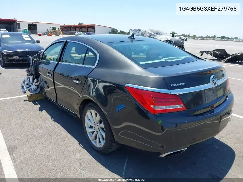 2014 Buick Lacrosse Leather Group VIN: 1G4GB5G3XEF279768 Lot: 42630527