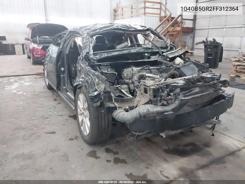 2015 Buick Lacrosse Leather VIN: 1G4GB5GR2FF312364 Lot: 42616714