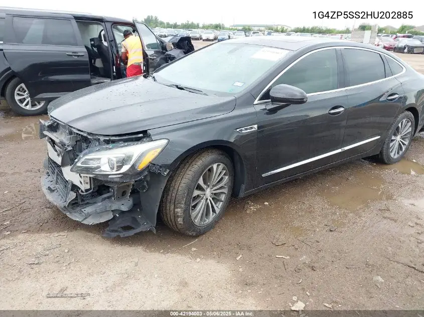 2017 Buick Lacrosse Essence VIN: 1G4ZP5SS2HU202885 Lot: 42194003