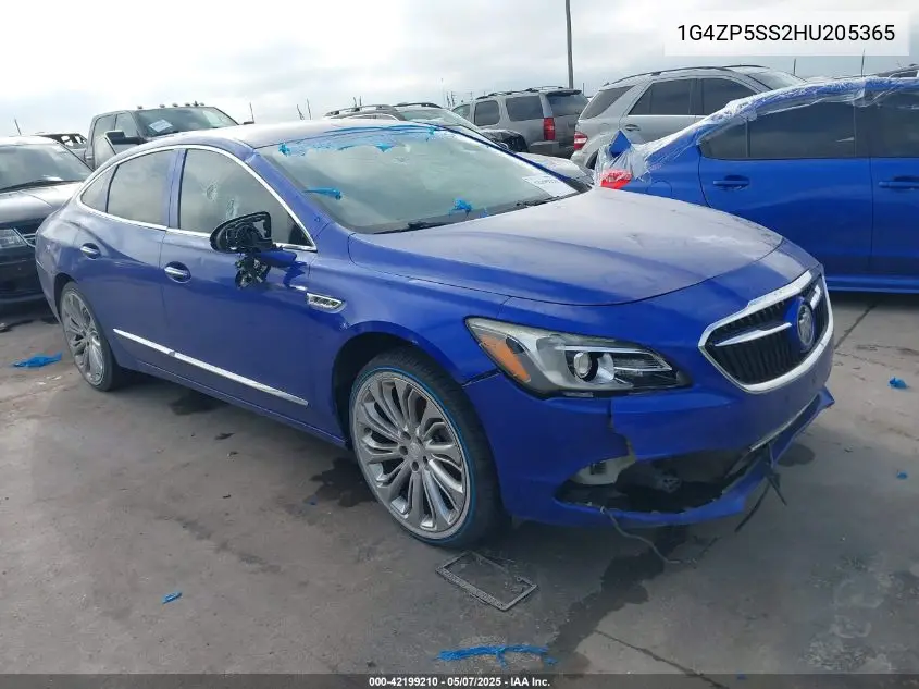 2017 Buick Lacrosse Essence VIN: 1G4ZP5SS2HU205365 Lot: 42199210