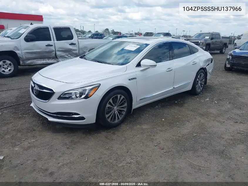 2017 Buick Lacrosse Essence VIN: 1G4ZP5SS5HU137966 Lot: 42212008