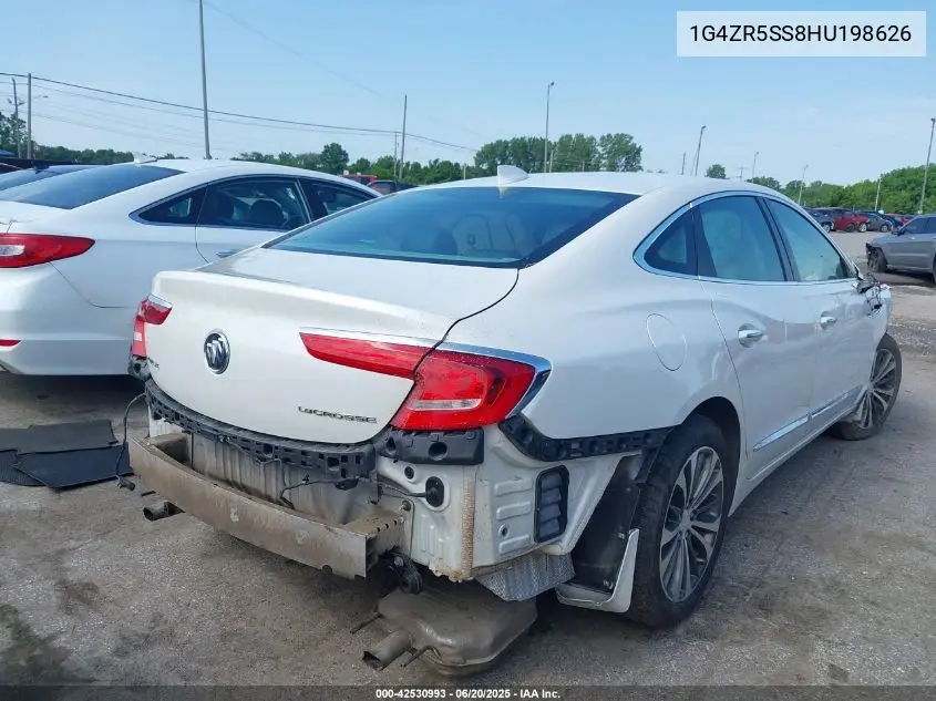 2017 Buick Lacrosse Premium VIN: 1G4ZR5SS8HU198626 Lot: 42530993