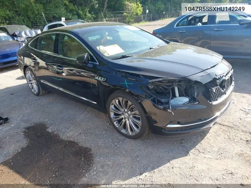 2017 Buick Lacrosse Premium VIN: 1G4ZR5SSXHU142249 Lot: 42535227