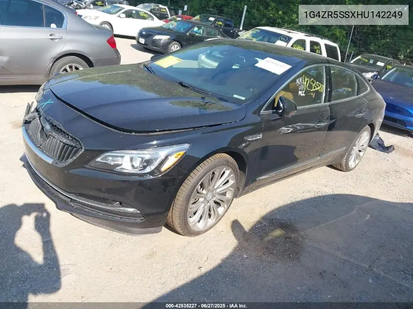 2017 Buick Lacrosse Premium VIN: 1G4ZR5SSXHU142249 Lot: 42535227