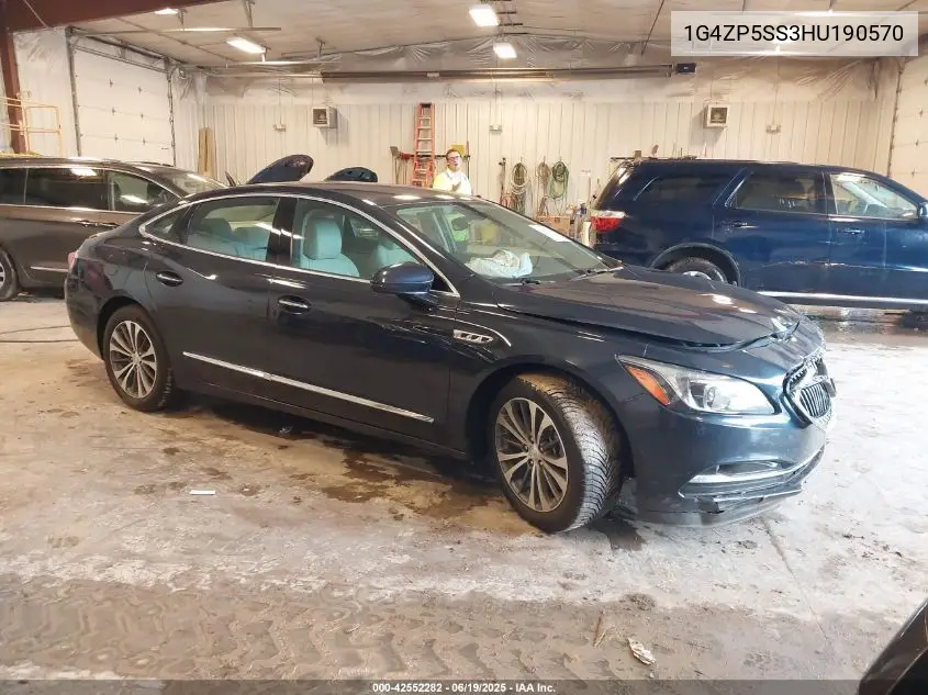 2017 Buick Lacrosse Essence VIN: 1G4ZP5SS3HU190570 Lot: 42552282