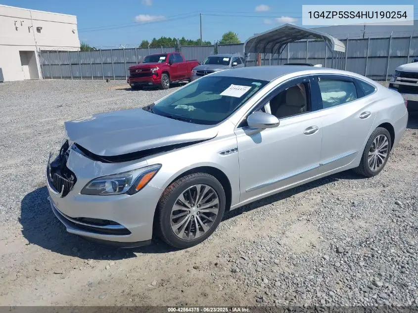 2017 Buick Lacrosse Essence VIN: 1G4ZP5SS4HU190254 Lot: 42564375