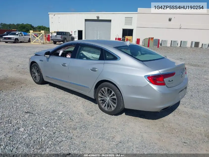 2017 Buick Lacrosse Essence VIN: 1G4ZP5SS4HU190254 Lot: 42564375