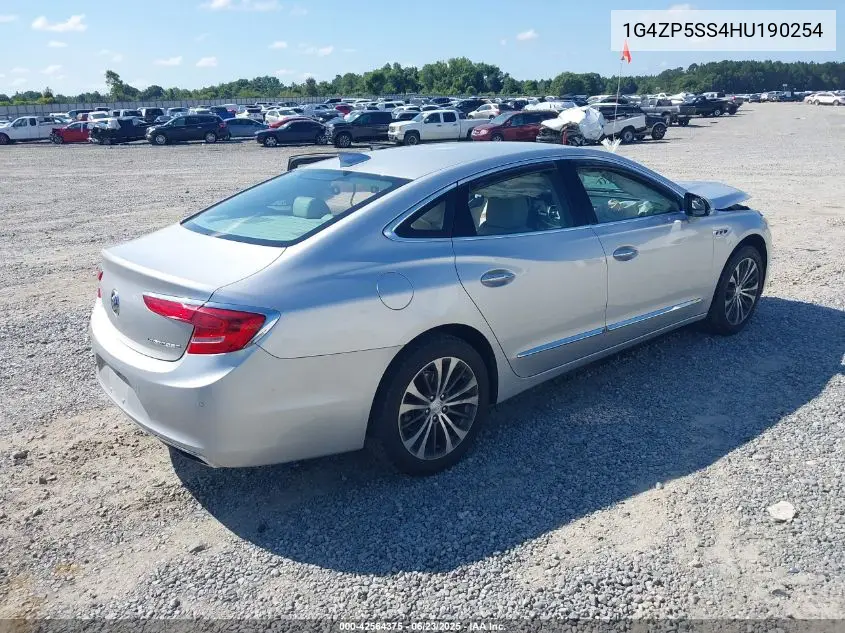 2017 Buick Lacrosse Essence VIN: 1G4ZP5SS4HU190254 Lot: 42564375
