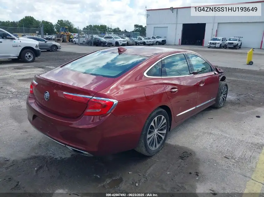 2017 Buick Lacrosse Preferred VIN: 1G4ZN5SS1HU193649 Lot: 42567492
