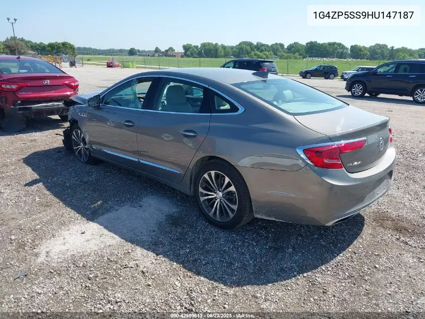 2017 Buick Lacrosse Essence VIN: 1G4ZP5SS9HU147187 Lot: 42569613
